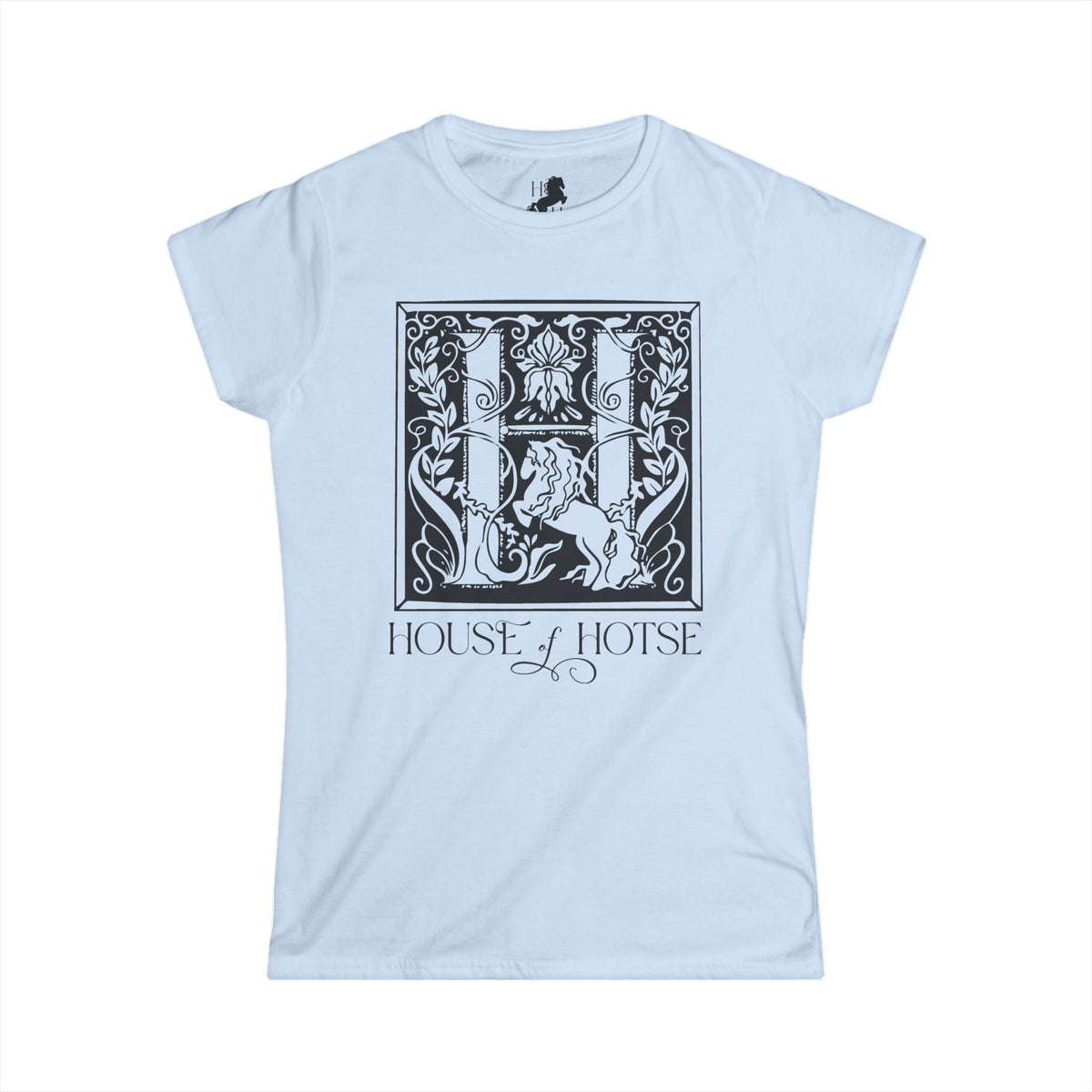 Medieval Friesian Horse Fantasy Tee