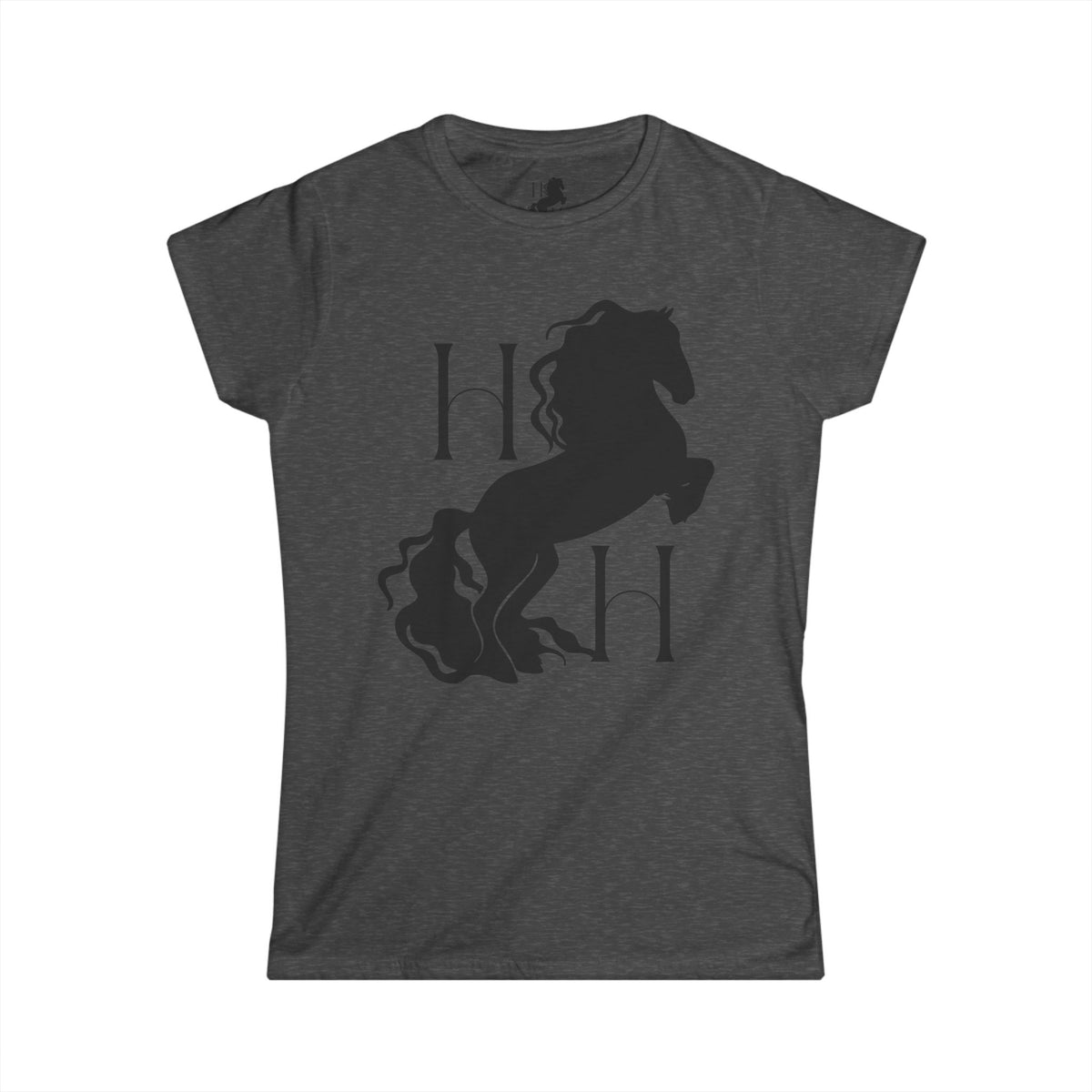 House of Hotse Friesian Horse Logo Tee