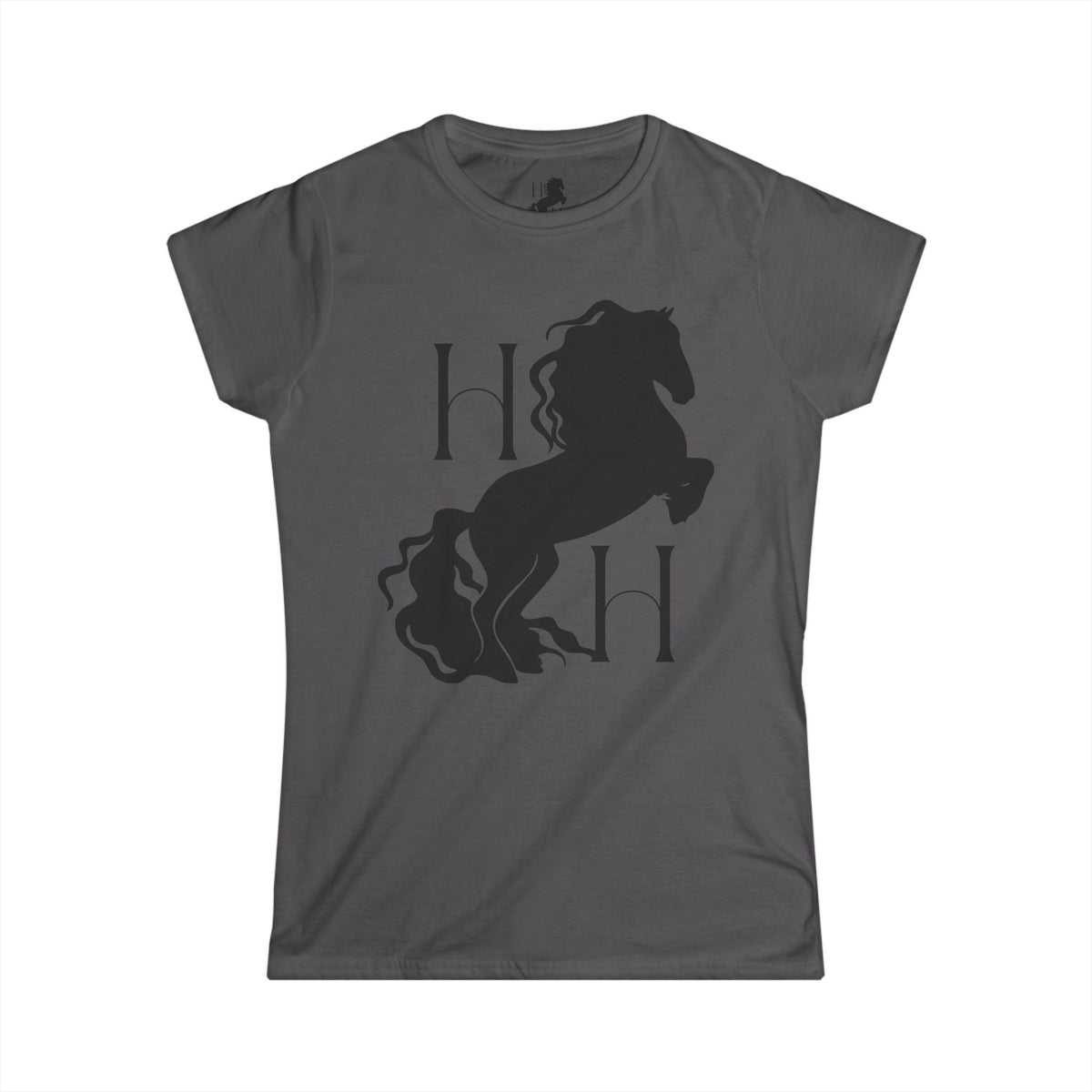House of Hotse Friesian Horse Logo Tee