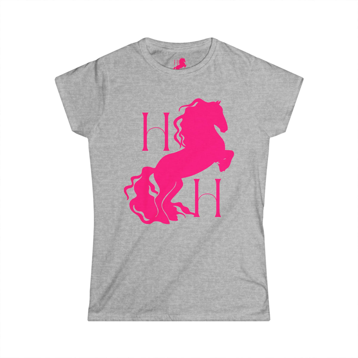 House of Hotse Friesian Horse Logo Tee