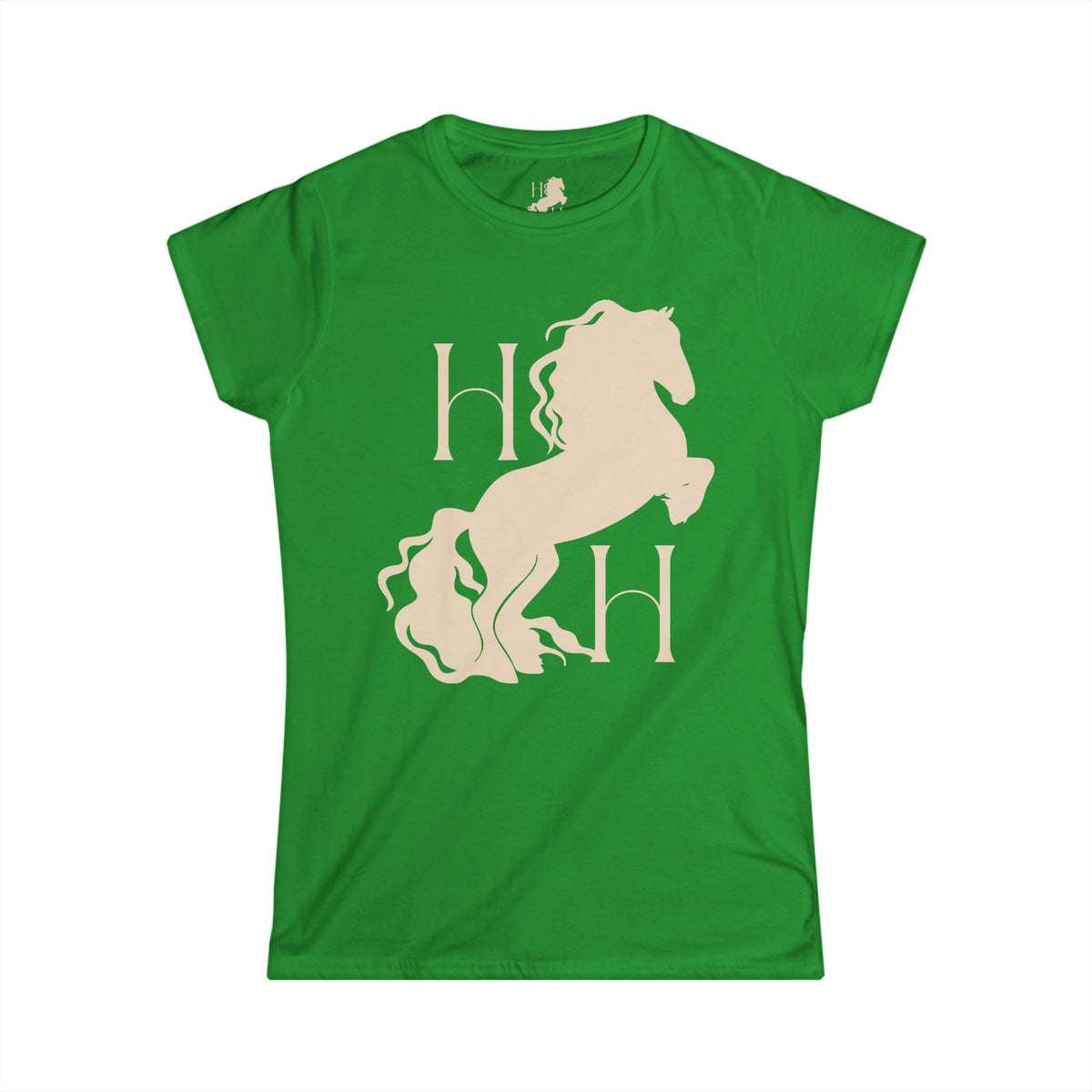 House of Hotse Friesian Horse Logo Tee