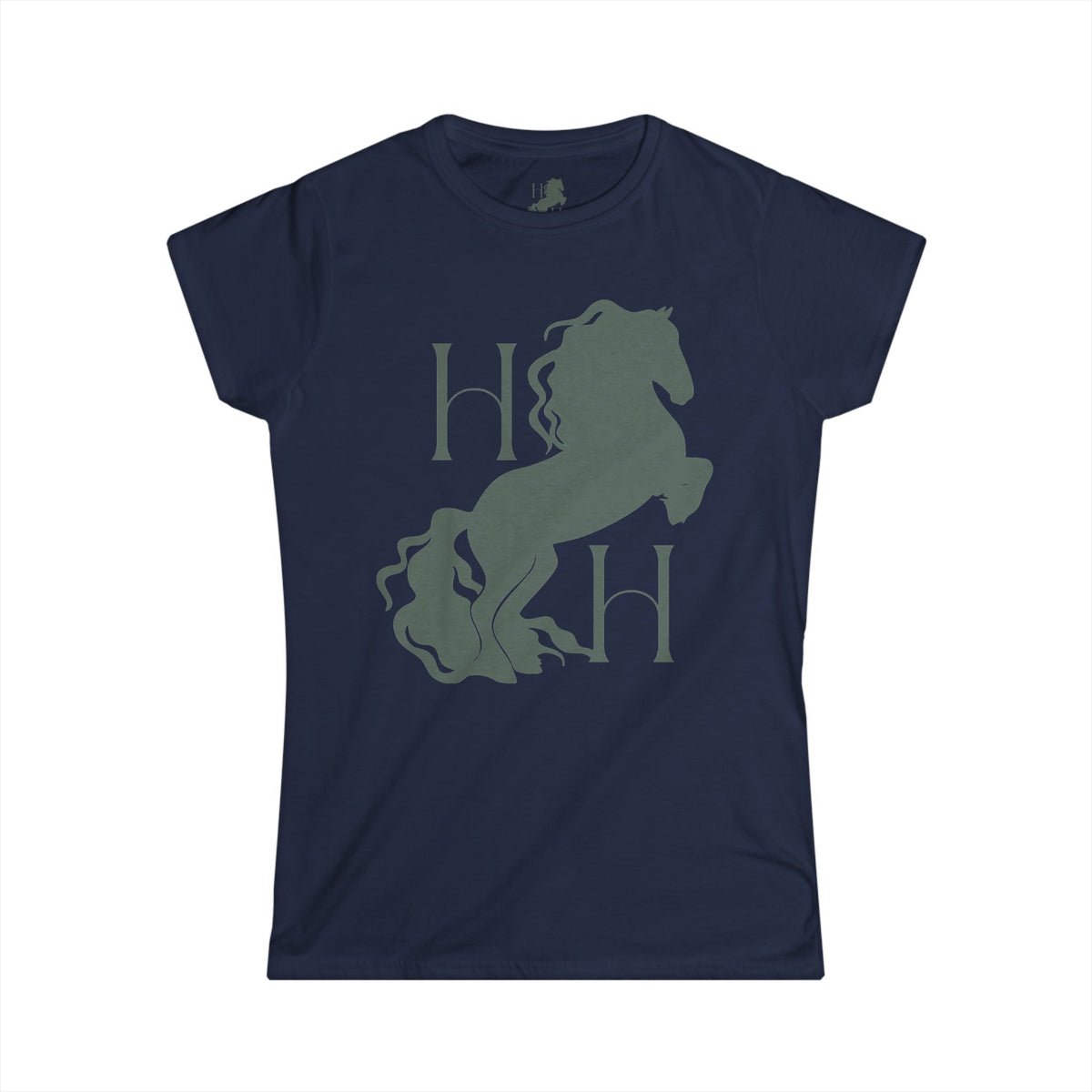 House of Hotse Friesian Horse Logo Tee