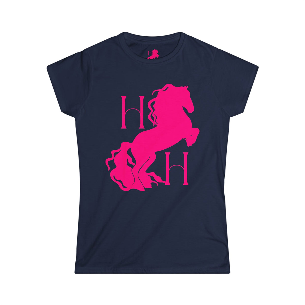 House of Hotse Friesian Horse Logo Tee