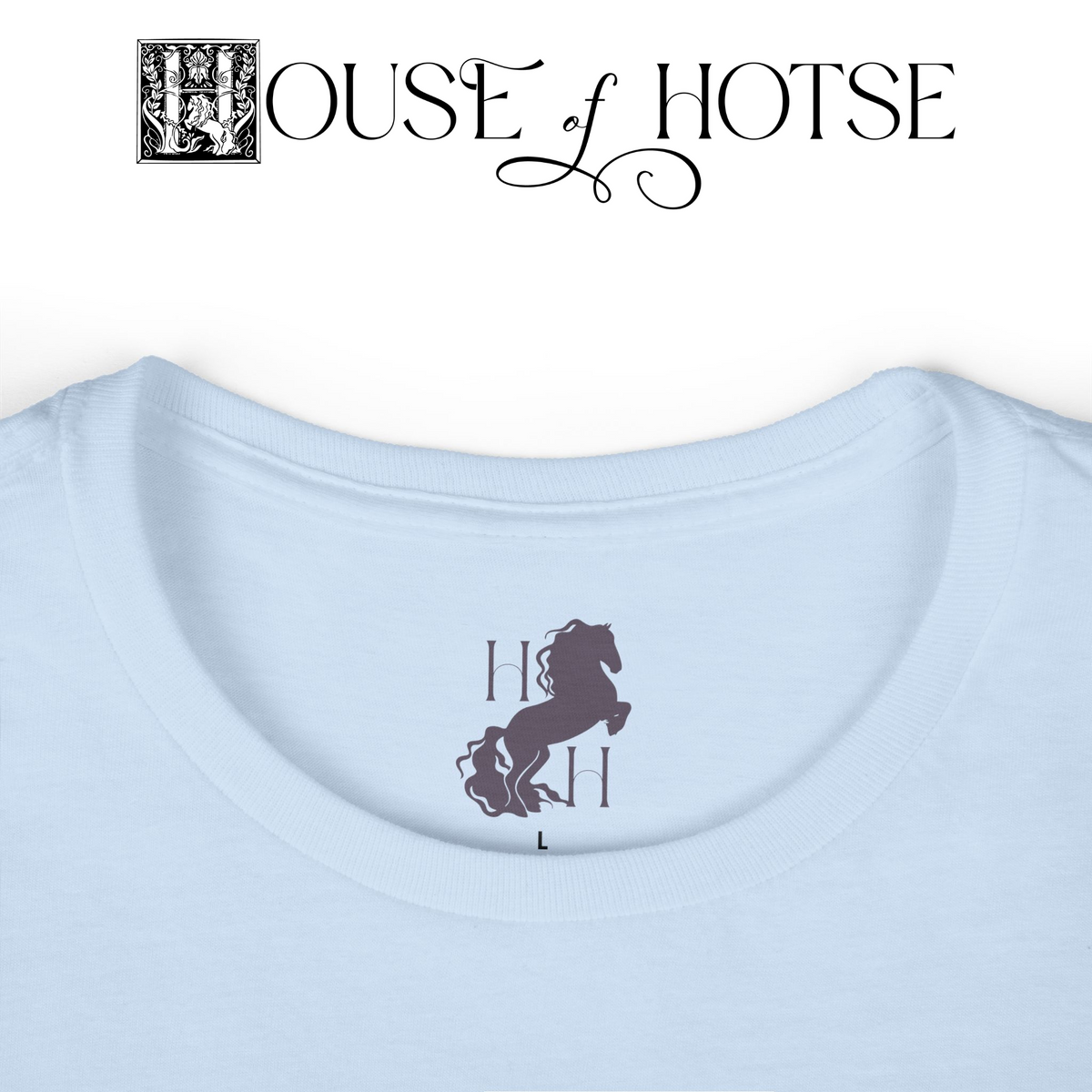 Medieval Friesian Horse Fantasy Tee
