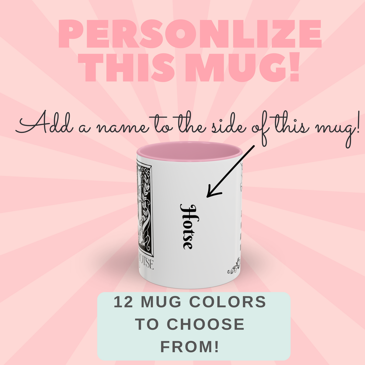 House of Hotse “Just a Maiden and Her Unicorn” Mug