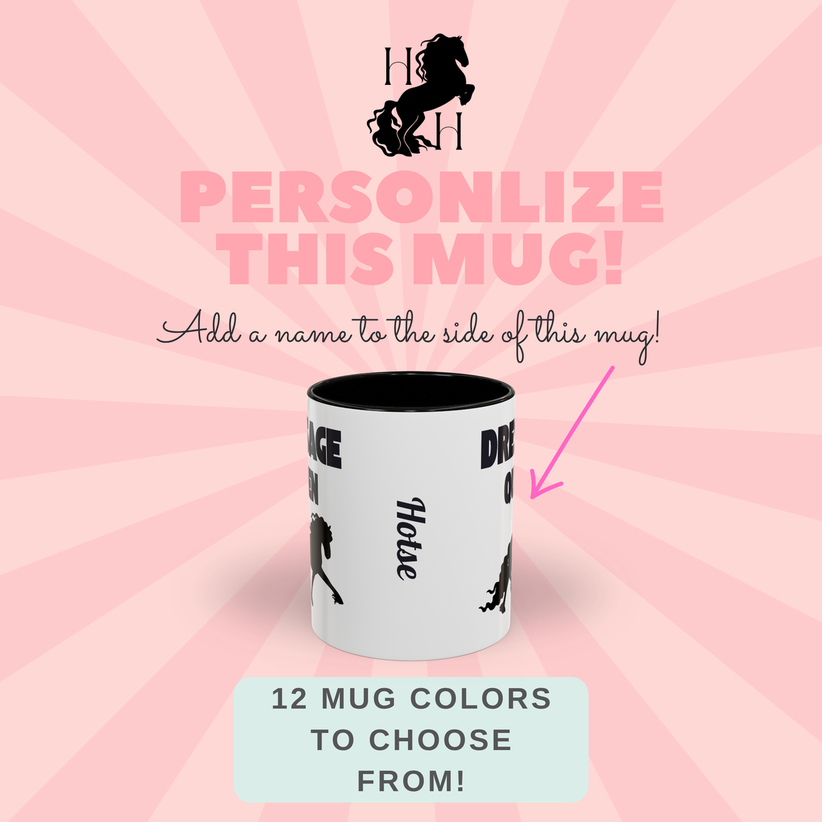 House of Hotse “Dressage Queen” Mug