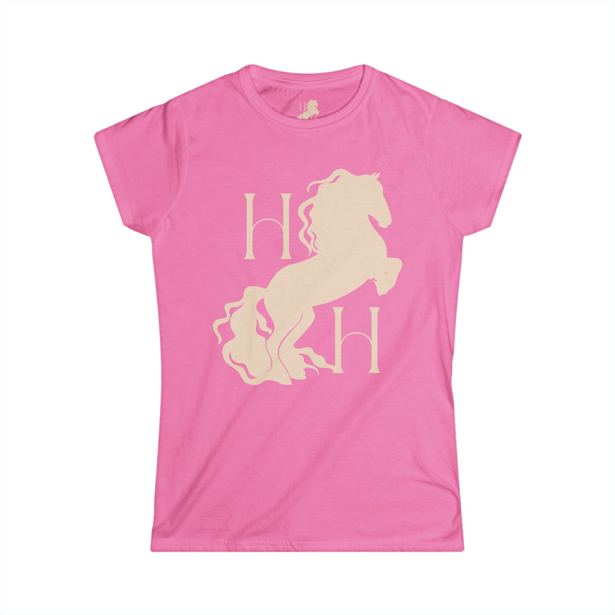 House of Hotse Friesian Horse Logo Tee