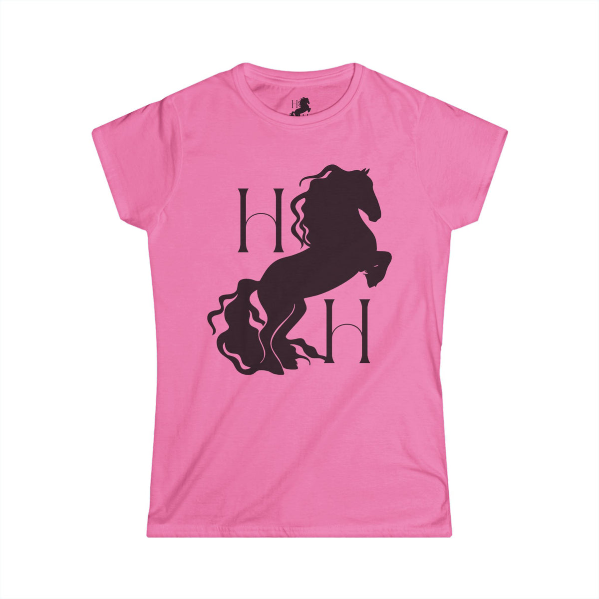 House of Hotse Friesian Horse Logo Tee