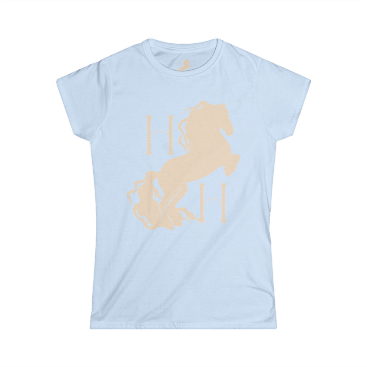 House of Hotse Friesian Horse Logo Tee