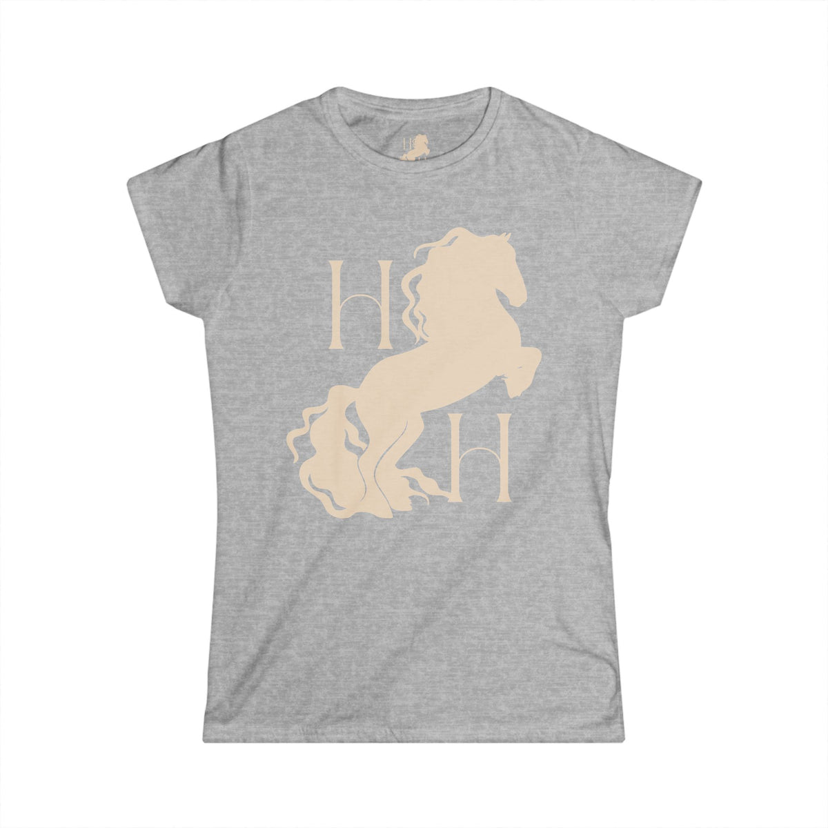 House of Hotse Friesian Horse Logo Tee