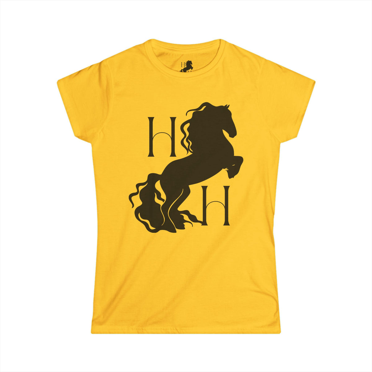 House of Hotse Friesian Horse Logo Tee