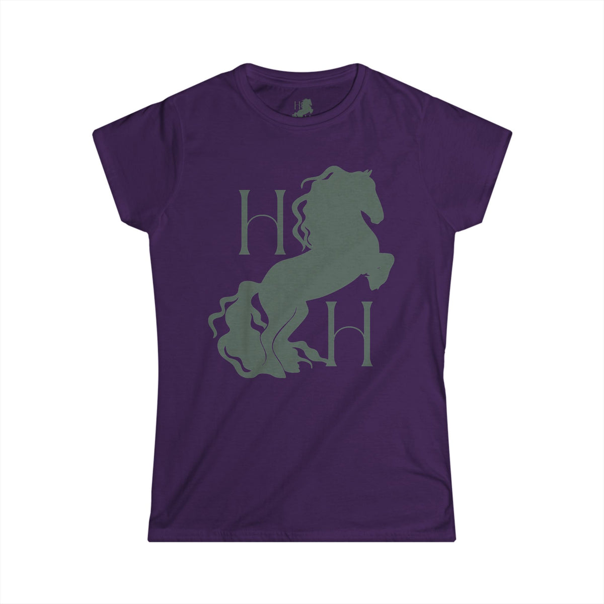 House of Hotse Friesian Horse Logo Tee