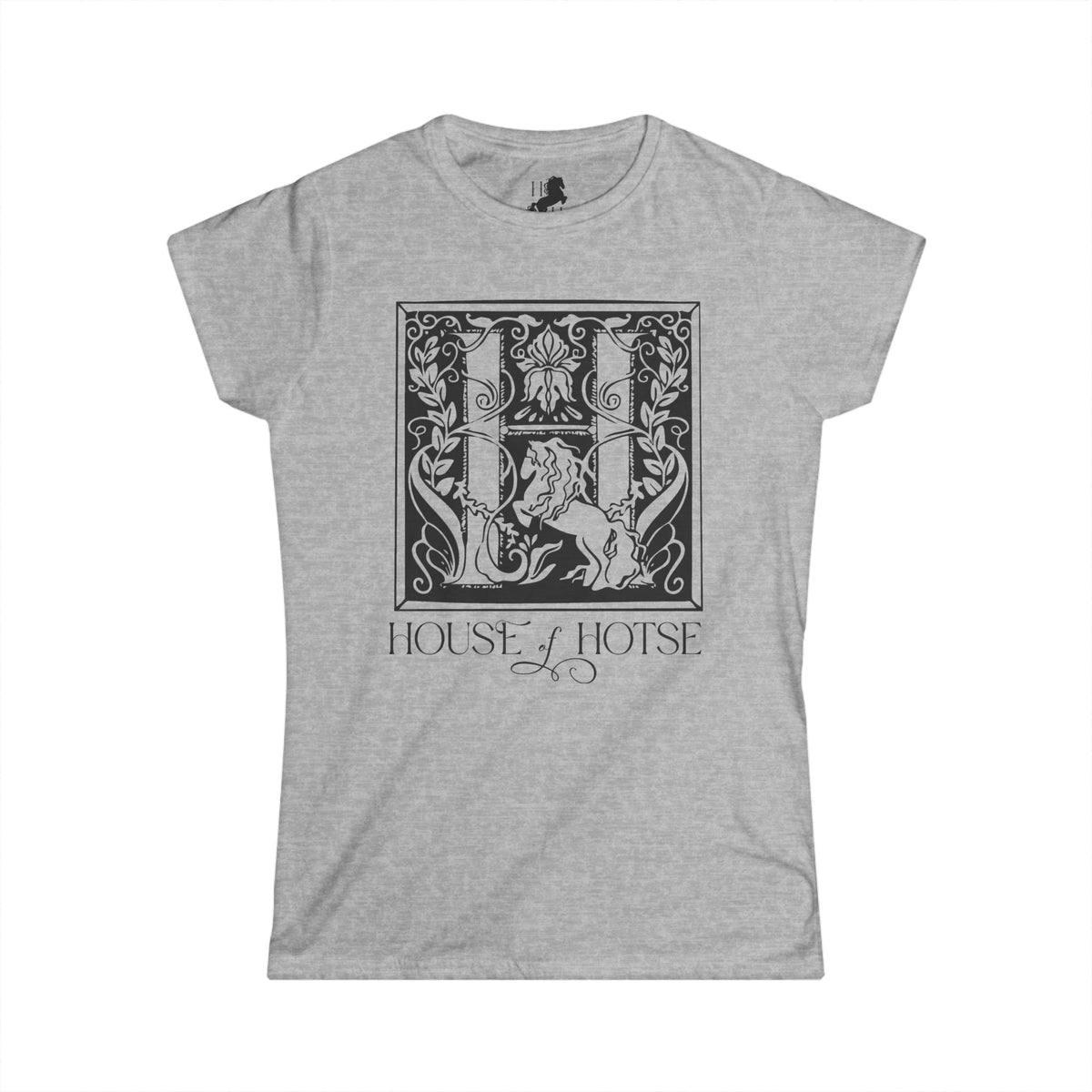 Medieval Friesian Horse Fantasy Tee