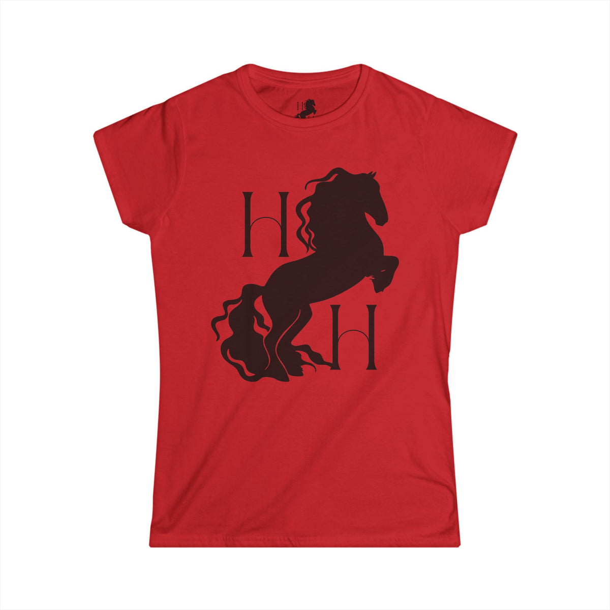 House of Hotse Friesian Horse Logo Tee