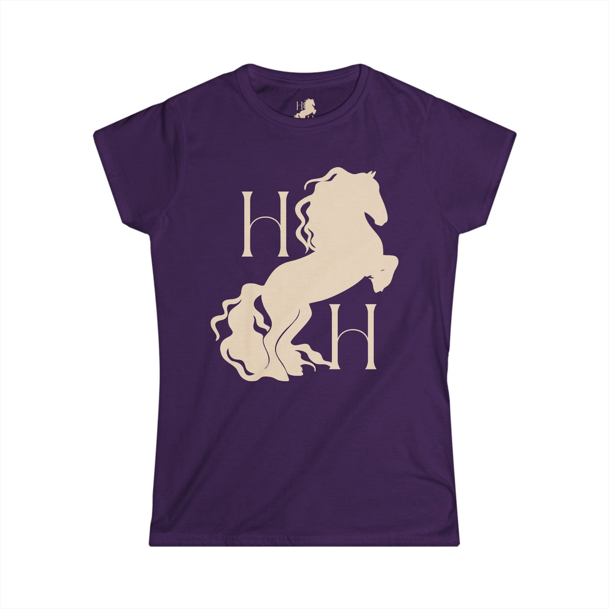 House of Hotse Friesian Horse Logo Tee