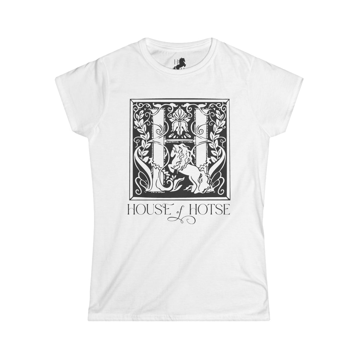 Medieval Friesian Horse Fantasy Tee